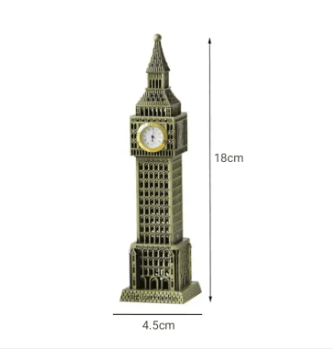 Big Ben Tower Showpiece- 18 cm /4.5 cm_img_1