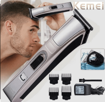 Kemei KM-5017 Professional Cordless Hair Beard Trimmer Shaver Clipper for Men_img_1