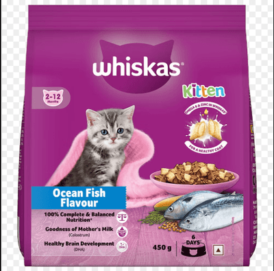 Whiskas Junior Cat Food Ocean Fish 450_img_2