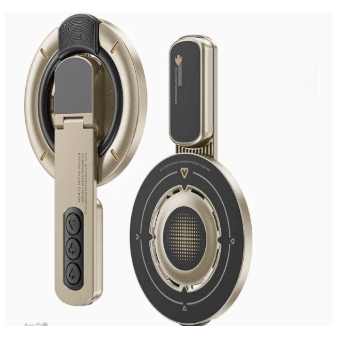 Double Magnetic Phone Holder & 360° Rotatable Ring Stand – Strong Grip MagSafe Mount( Master Copy)_img_0